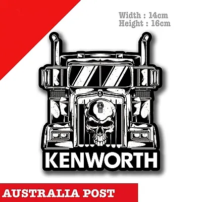 Kenworth Truck  Kenworth Skull Badge Truck Logo Decal Sticker • $9.80
