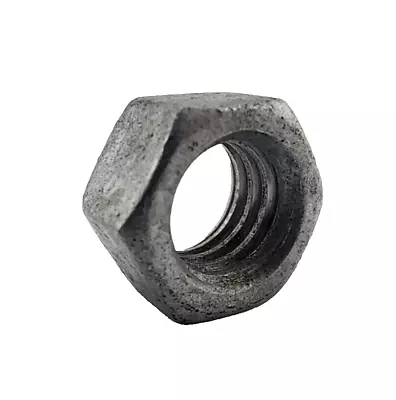 3/8 -16 Finished Hex Nuts Steel Grade 2 Hot Dip Galvanized Finish Qty 50 • $13.28
