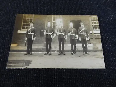 Social History Postcard Soldiers In Dress Uniform Military To Pembroke Malta - 8 • £3