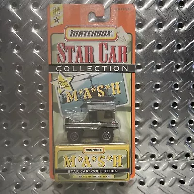 1997 Matchbox Star Car Collection MASH 4077's Jeep  MASH  Special Edition • $12.73