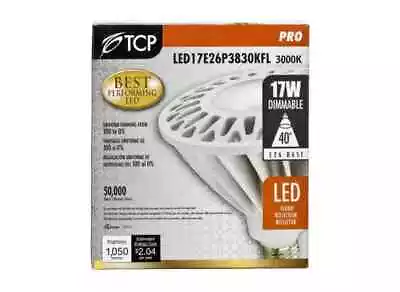 NEW TCP LED17E26P3830KFL Dimmable LED 17-Watt PAR38 E26 Flood Lamp 1050 Lumen • $29.95