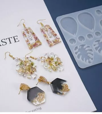 £2.99 • Buy Silicone Turtle Leaf Earring Pendant Jewelry Epoxy Mold Resin Casting Mould Tool