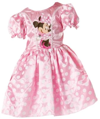 Rubie's Disney Minnie Mouse Pink Dress Fancy Dress Child Costume 7-8 Years • £10.99