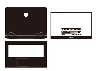 Laptop Vinyl Skin Sticker Cover Film For 2021 Version MSI GP66 GE66 15.6  • $18