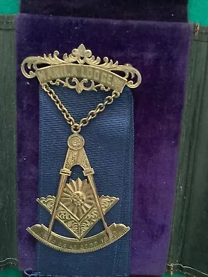 Masonic 1947 Past Master Jewel Manila • $51