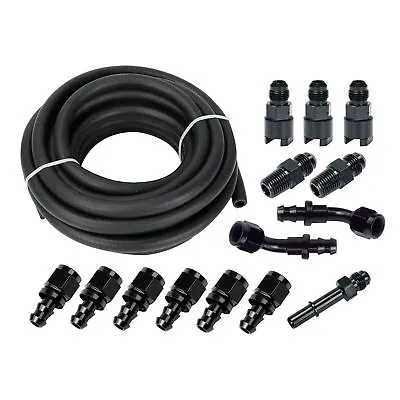 25Ft 3/8'' LS SWAP Fuel Injection Line Kit Complete Conversion EFI FI Fitting • $40.59