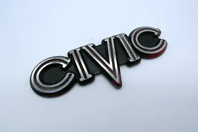Original Honda Civic MK1 Boot Car Badge • $24.85