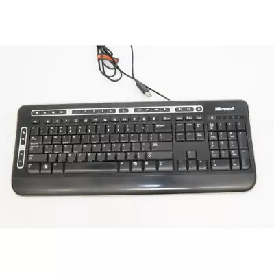 Microsoft Microsoft Digital Media Keyboard 3000 USB Wired 1343/X815082-001 • $49.99