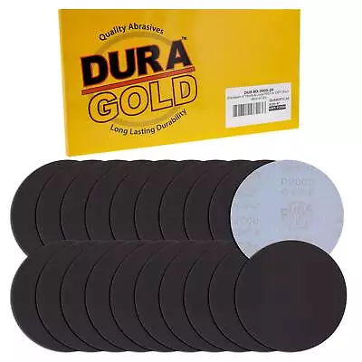 Dura-Gold 6  Wet Or Dry Sanding Discs - 2000 Grit (Box Of 20) - Hook & Loop Back • $12.99
