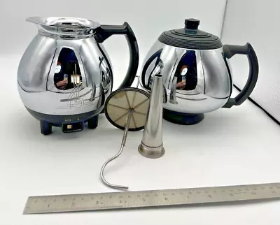 Vintage Retro SUNBEAM Vacuum Coffeemaster Model C30B Double Bubble Coffee USA • $79.99