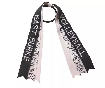 Personalized Embroidered Volleyball Ponytail Streamers • $10