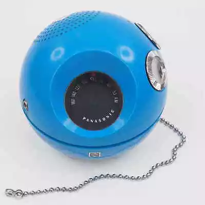 Vintage Panasonic *BLUE* Panapet 70 Space Ball AM Transistor Radio *WORKS!* • $79.97