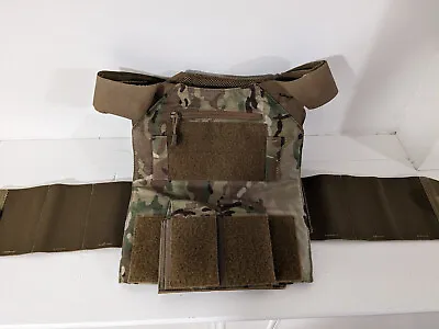 Shellback Tactical Stealth Plate Carrier  Multicam Large With BFG Elastic 3 Cell • $149