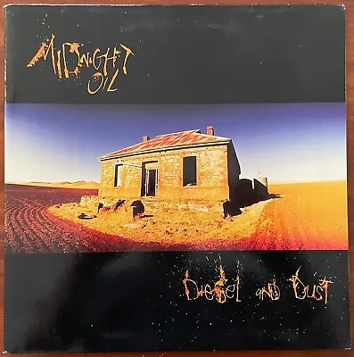 MIDNIGHT OIL - Diesel And Dust. 1987 Australian Pressing. W/ Poster And Inner. • $28.96