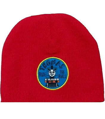 £3.99 • Buy Kids Thomas The Tank Engine Beanie Hat Ride The Rails Age 4-8 Years Red