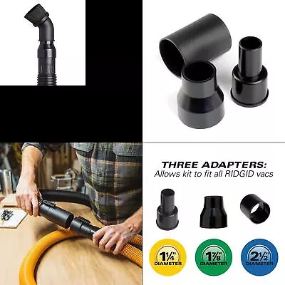 $15.99 • Buy Hose And Accessory Adapter Kit For Ridgid Wet/dry Shop Vacuums | Vacuum Wet