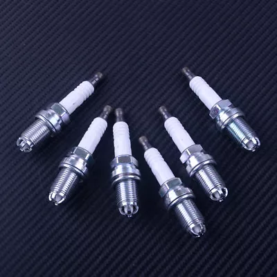 6Pcs Laser Platinum Spark Plug BKR6EQUP # 12120037607 Fit For BMW Vehicles Se • $49.50