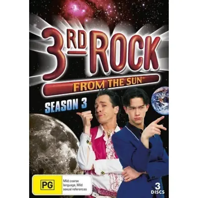 3rd Rock From The Sun: Complete Season 3 (Region 4 DVD) 3 Discs - New & Sealed • $19.99