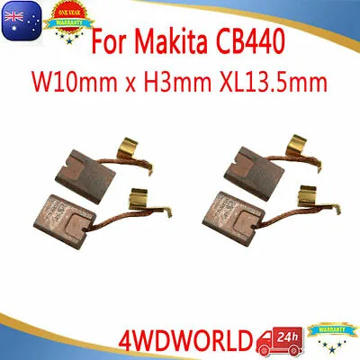 2 Pairs CARBON BRUSHES FOR MAKITA CB-440 BHP458 18V DHP458Z DSC55 LI-ION BATTERY • $3.96
