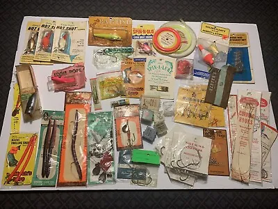 Vintage Fishing Tackle Lure Jig Lot Unopened Packages Boxes • $79.95