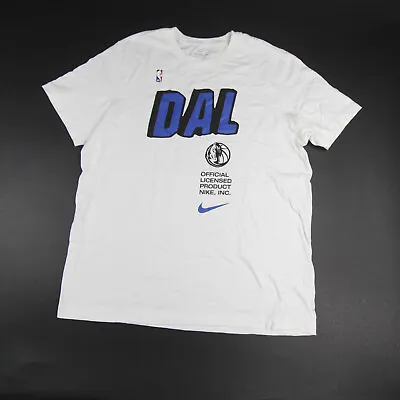 Dallas Mavericks Nike Short Sleeve Shirt Men's White Used • $20.47