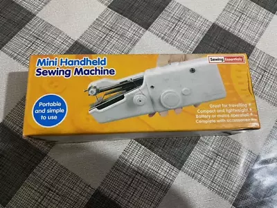 Handy Stitch Portable Cordless Handheld Beginner Mini Sewing Machine • £7.95