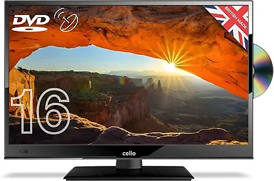 Cello C1620FS 16 Inch Full HD LED TV Built In DVD Freeview HD Built In Satellite • £157.77