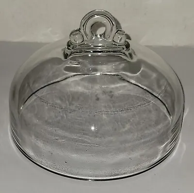Clear Glass Cake /Pie/ Cheese Replacement Dome 8 5/8  Diameter • $39.99