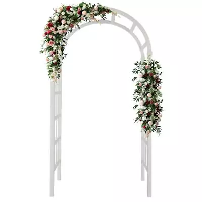 Vinyl Garden Arbor PVC Wedding Arch For Ceremony Party Trellis For Plant • $99.99