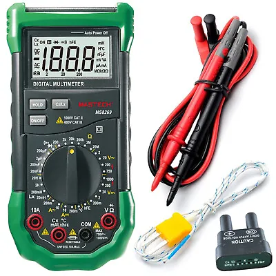 Mastech MS8269 31-Range Digital LCR With Full Featured Multimeter High Accuracy • $69.99