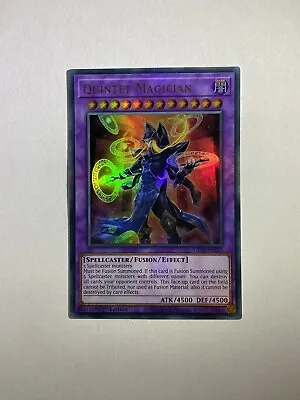 Quintet Magician GFP2-EN127 / DUPO EN040 Ultra Rare 1st Edition YuGiOh Card • £1.23