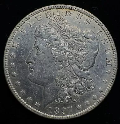 1897-S $1 Morgan Silver Dollar • $0.99