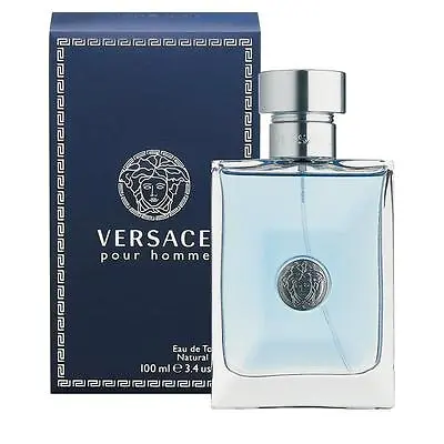 VERSACE POUR HOMME * Cologne For Men * 3.3 / 3.4 Oz * BRAND NEW IN BOX & SEALED • $50.50