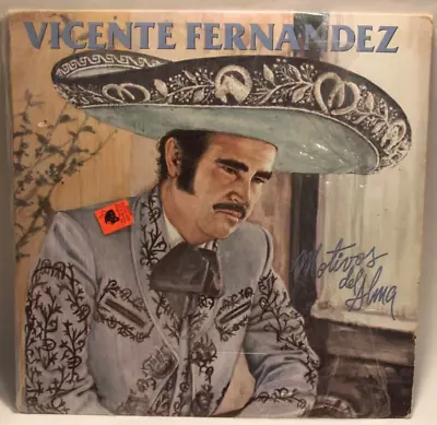 Vicente Fernandez - Lp - Motivos Del Alma - Latin Mexico Ranchera Mariachi Rare • $24.99