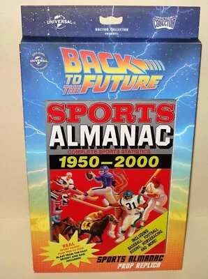 BACK TO THE FUTURE Grays SPORTS ALMANAC 1950 - 2000 PROP REPLICA  Mint / New • $52.34