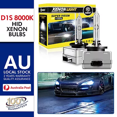 D1S 35W Xenon 8000K HID Headlight Bulb Compatible With 66043 66144 85410 AU • $41.79
