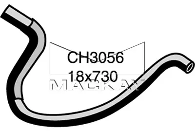 Mackay Heater Hose For Nissan Terrano D21 2.7L I4 Turbo CH3056 • $89.10