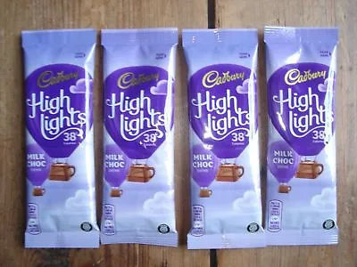 Cadbury Highlights Milk Choc Drinking Chocolate 4 X 11g Sachets  SHIPS WORLDWIDE • £3.99