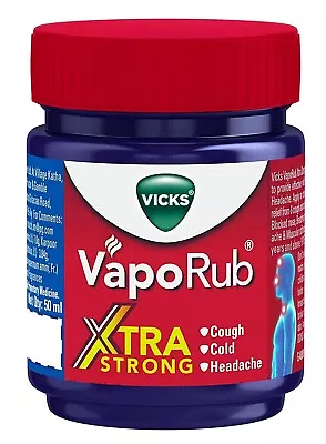 Vicks VapoRub Xtra Strong 50 Ml Free Shipping • $9.89