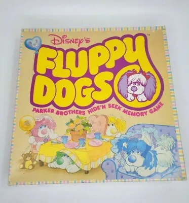 Vintage Disney's FLUPPY DOGS 1986 Hide N Seek Memory Game COMPLETE RARE GAME! • $24.95