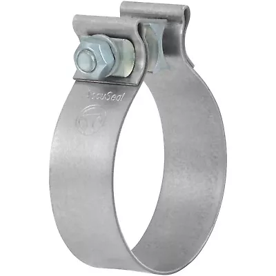 AccuSeal Aluminised Steel Single Bolt Exhaust Clamp 3.5  (89mm) ACCU350 90874A • $27.99