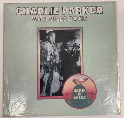 CHARLIE PARKER WITH MILES DAVIS Bird & Miles 1975 Vinyl LP DJML 062- CG P11 • £8.99