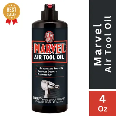 Marvel Mystery 53493 Air Tool Oil Lubricant 4-oz • $5.43