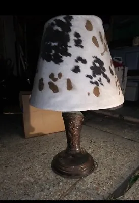 Vintage Copper Western Cowboy Boot Table Lamp • $100