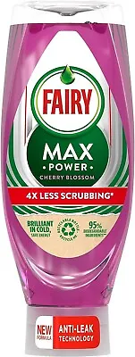 Fairy Max Power Washing Up Liquid Cherry Blossom 640ML • £6.92