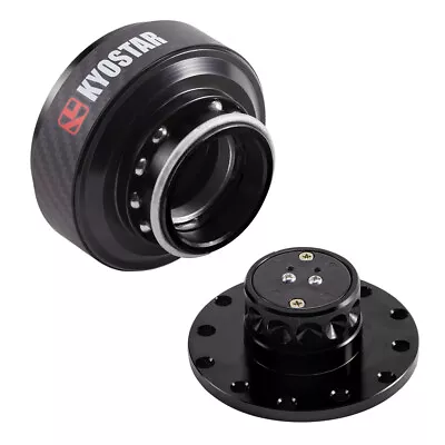 Universa Steering Wheel Quick Release Control Hub Adapter 100% Real Carbon Fiber • $58.82