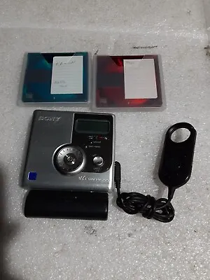 Sony Minidisc Recorder - Walkman MZ NH900 Read  • $235