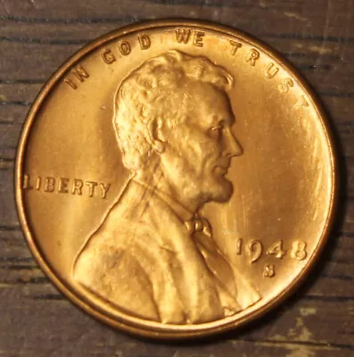 1948 S Lincoln Cent Choice BU......................Lot 1826 • $5.95