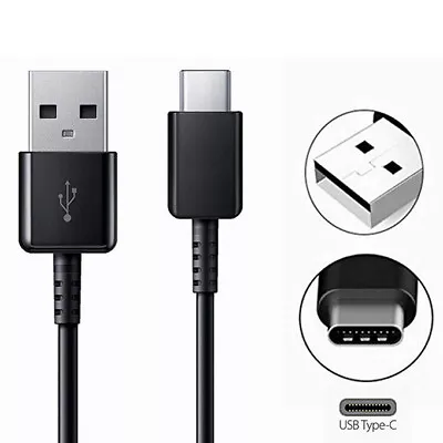 Samsung Galaxy Xcover5 Tab S6 Lite USB Type C Fast Charger Charging Data Cable • £3.25