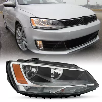 Passenger Right Headlight For 11-16 Volkswagen Jetta Headlamp Head Light Lamp RH • $58.99